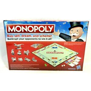 Monopoly Board Game Classic Edition Sealed New Ages 8+ Family & Party Game By Ha